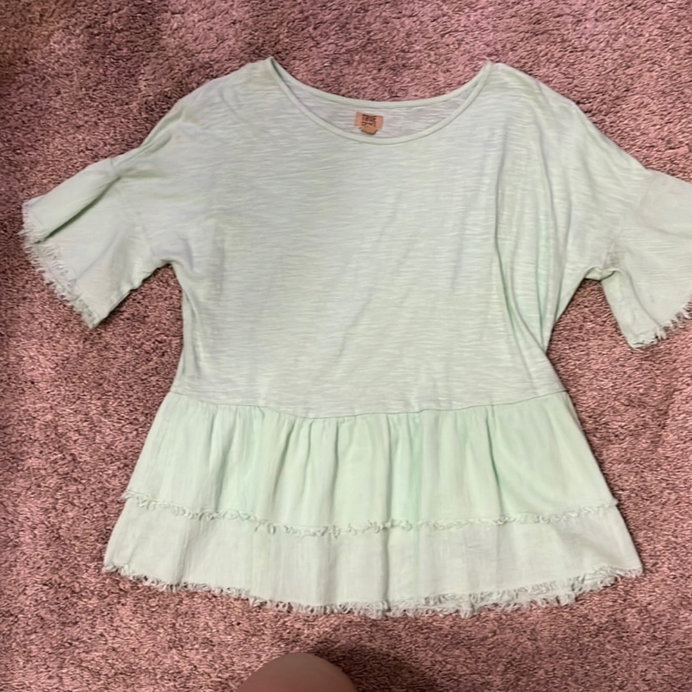 Pale Teal Shirt
